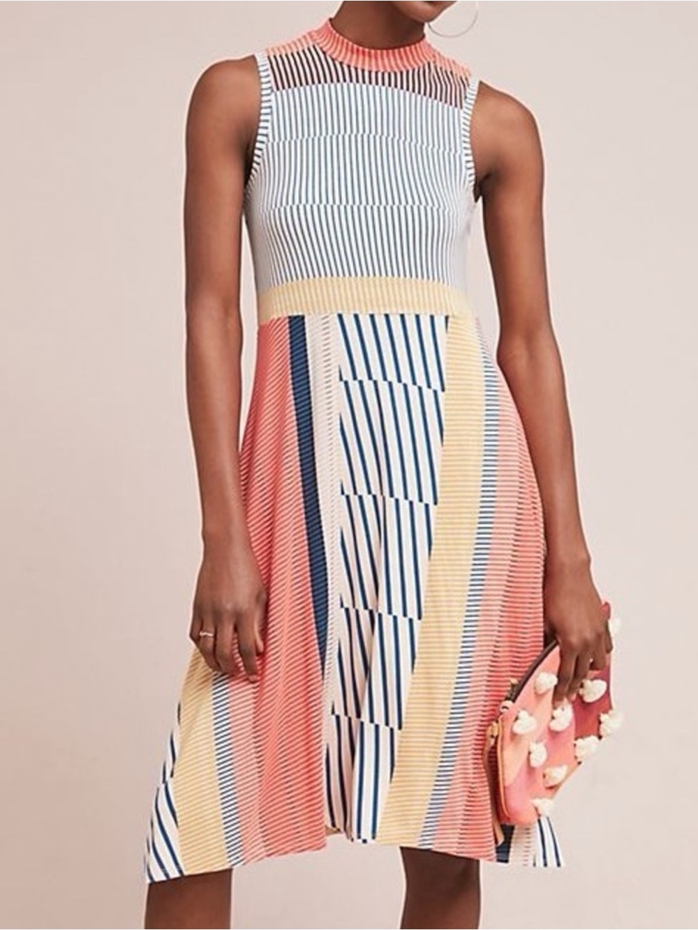 Maeve Sleeveless A-Line Midi Dress